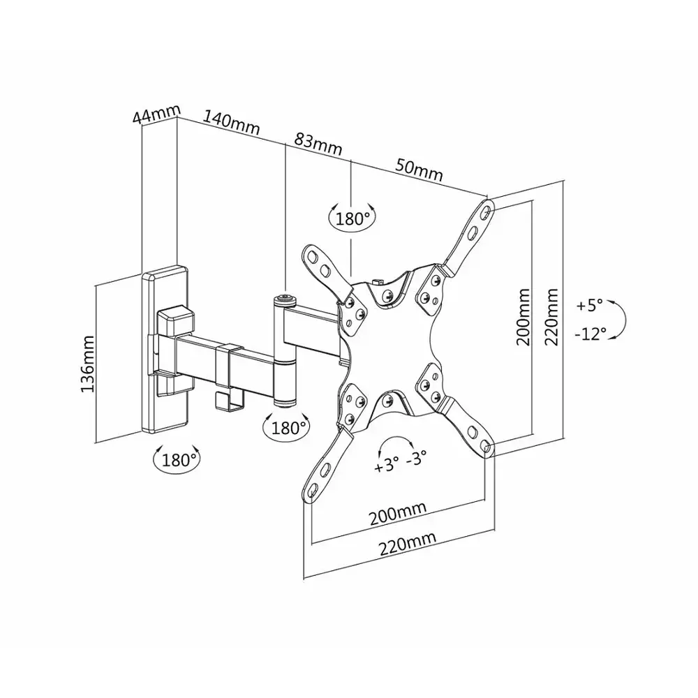 Full Motion Single Arm in dubaiddcc96174ba01f33f7911fc5a4dfb4c0.webp