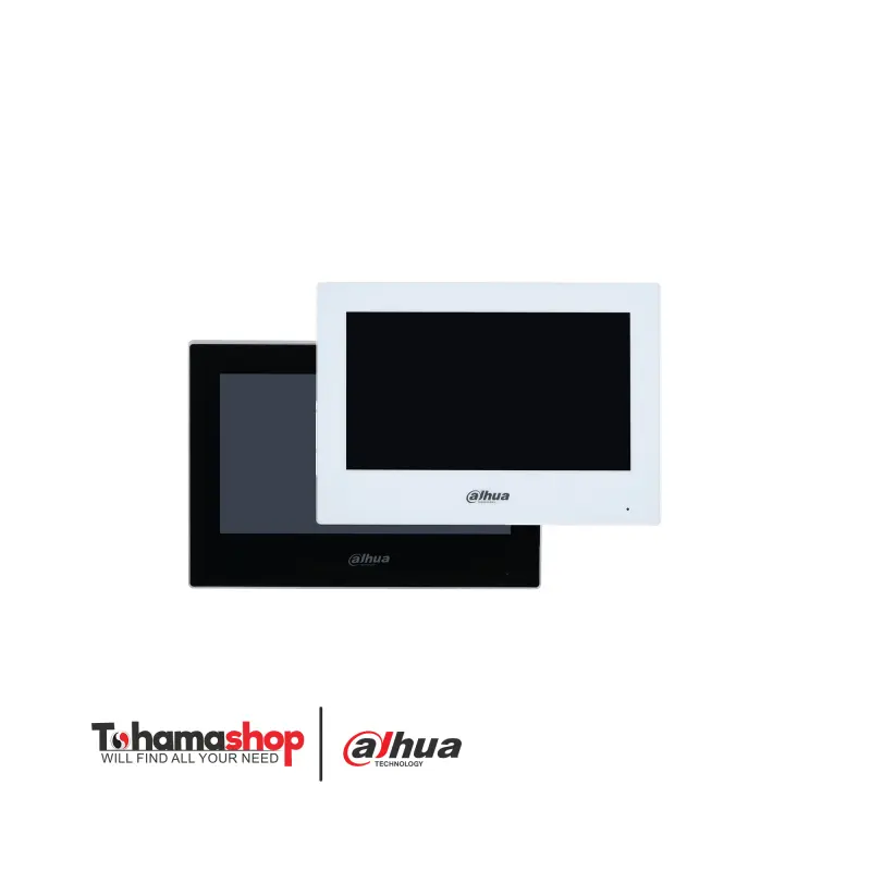 Dahua DHI-VTH2621GW-P 7" IP Video Intercom Indoor Monitor | شاشة إنتركم داخلية IP تعمل باللمس مع PoE