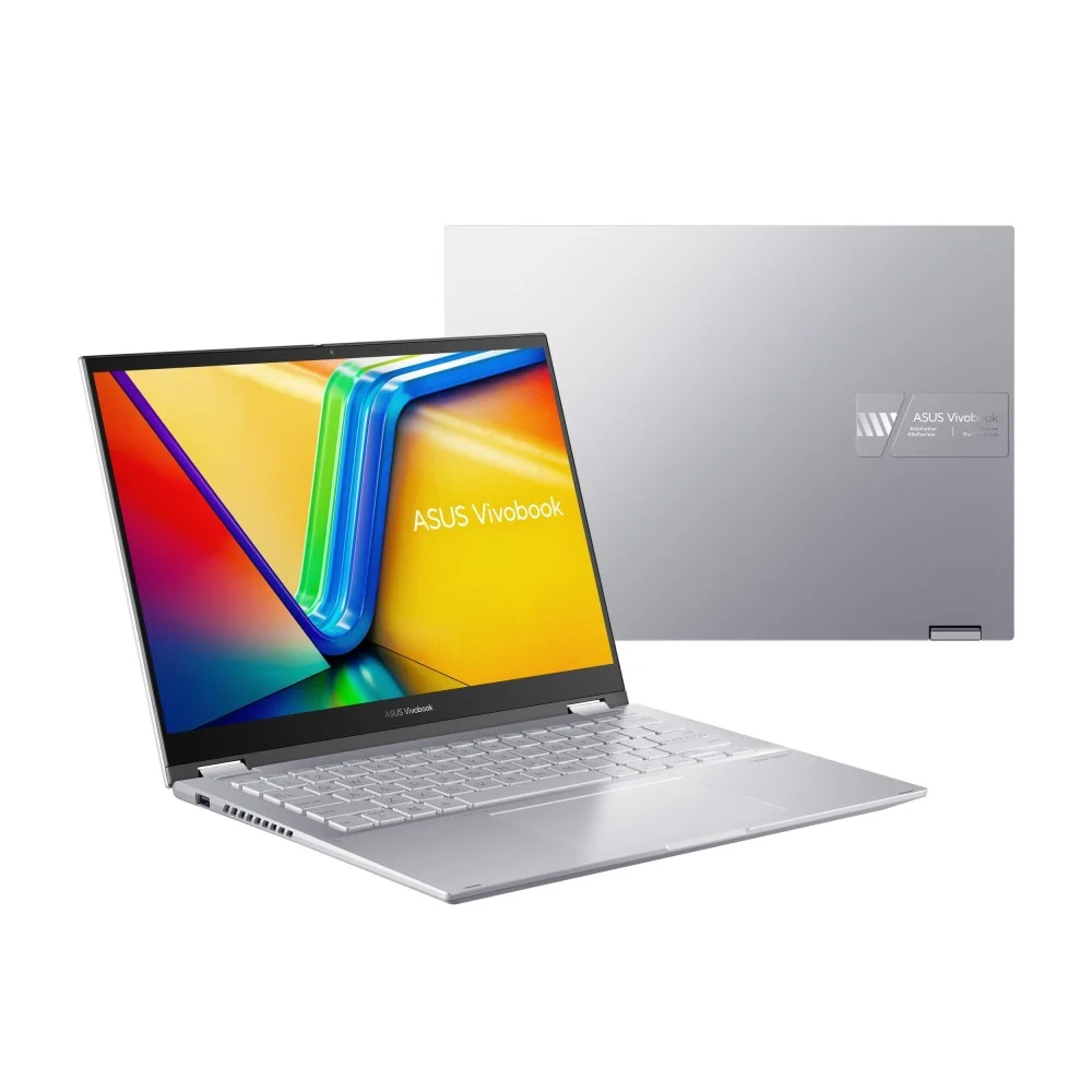 Vivobook 15 X1504VA-NJ108 Laptop With 15.6-Inch FHD Display, Core i7-1355U Processor/16GB RAM/512GB SSD/Intel Iris XE Graphics/DOS(Without Windows) English/Arabic Cool Silver