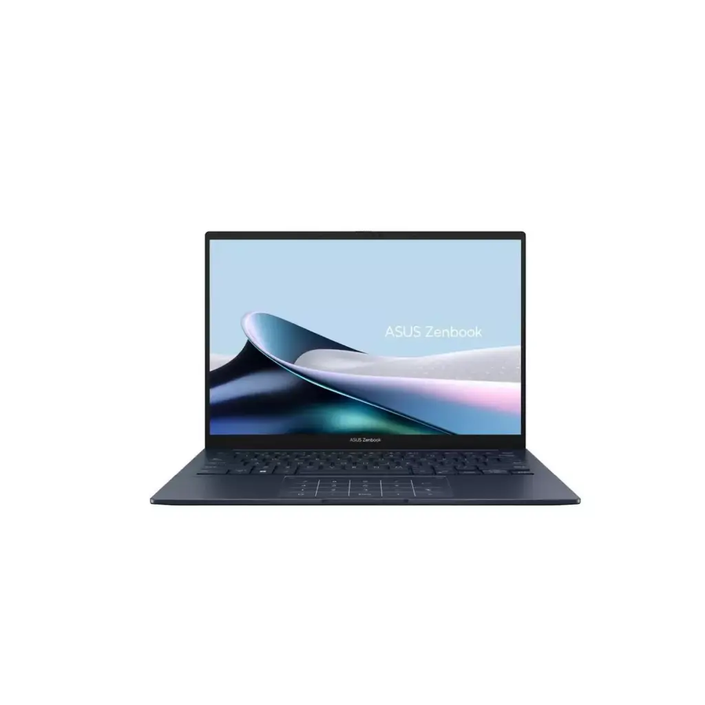 لابتوب زنبوك 14 OLED UX3405MA-OLED9W بشاشة مقاس 14 بوصة، ومعالج كور الترا 9-185H / ذاكرة وصول عشوائي رام 16 جيجابايت/محرك أقراص إس إس دي سعة 1 تيرابايت / بطاقة رسومات انتل ارك / نظام تشغيل ويندوز 11 هوم الإنجليزية/العربية أزرق غامق