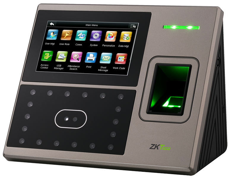 ZKTeco uFace800 Face & Fingerprint Time Attendance and Access Control Terminal | جهاز الحضور والانصراف والتحكم في الدخول بالوجه والبصمة ZKTeco uFace800