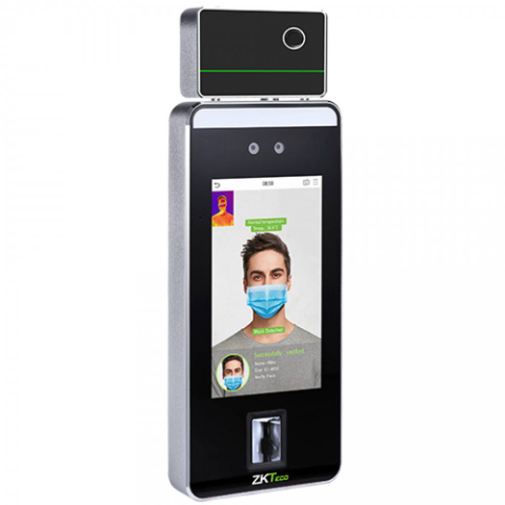 ZKTeco SpeedFace-V5L[TI] Face & Fingerprint Access Control | جهاز حضور وانصراف وتحكم في الدخول بالوجه والبصمة