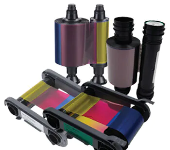(Evolis YMCKO Printer ribbon Print 300 color           (R5F008EAA