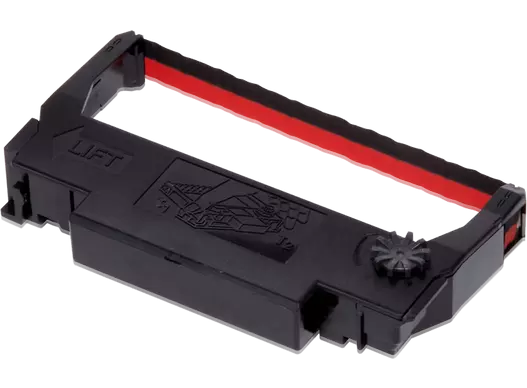 EPSON ERC38BR       TM-U210D/U220/U230/300/U300 BLACK/RED MINI FABRIC RIBBON (was 1022344)