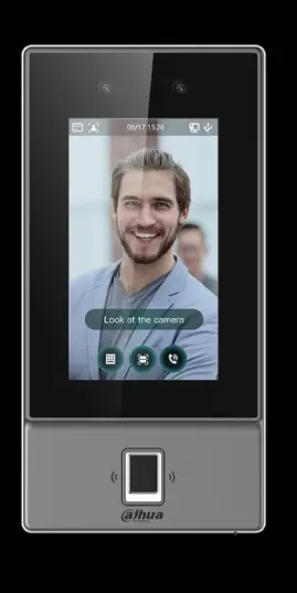 جهاز داهوا DHI-ASI6214S-PW Face Recognition Access Controller