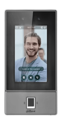 Dahua DHI-ASI6214S-PW Face Recognition Access Controller | جهاز التحكم في الدخول بالبصمة والوجه من داهوا