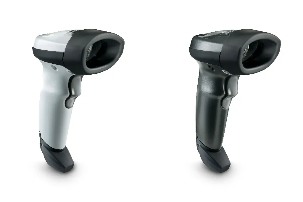 Zebra LI2208-SR7U2100SGW LI2208 1D Barcode Scanner USB | قارئ باركود زيبرا 1D سلكي مع USB وحامل