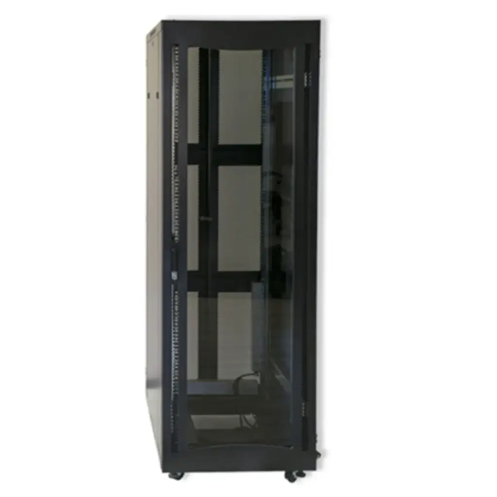 25U 600X800 CABINET GLASS & 25600800F 1 STANDING VENTILATED FRONT DOOR WITH PDU 6WAYS   25600800F  