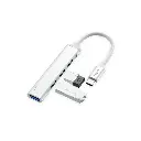 هب H-41 نوع سي الى 4 منافذ USB من هافيت - معدل نقل يصل الى 5 جيجابايت في الثانية