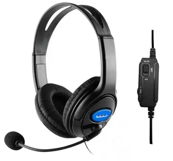 سماعة الألعاب داتازون DZ-311i سلكية 3.5 مم + USB (أزرق/أسود) | Datazone DZ-311i Wired Gaming Headset 3.5mm + USB (Blue/Black)