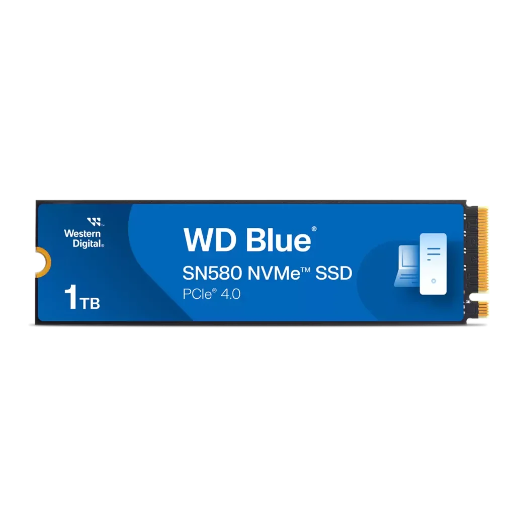 WD Blue 1TB SN580 NVMe SSD 5150MB/s | هارد SSD ويسترن ديجيتال بلو 1 تيرا NVMe