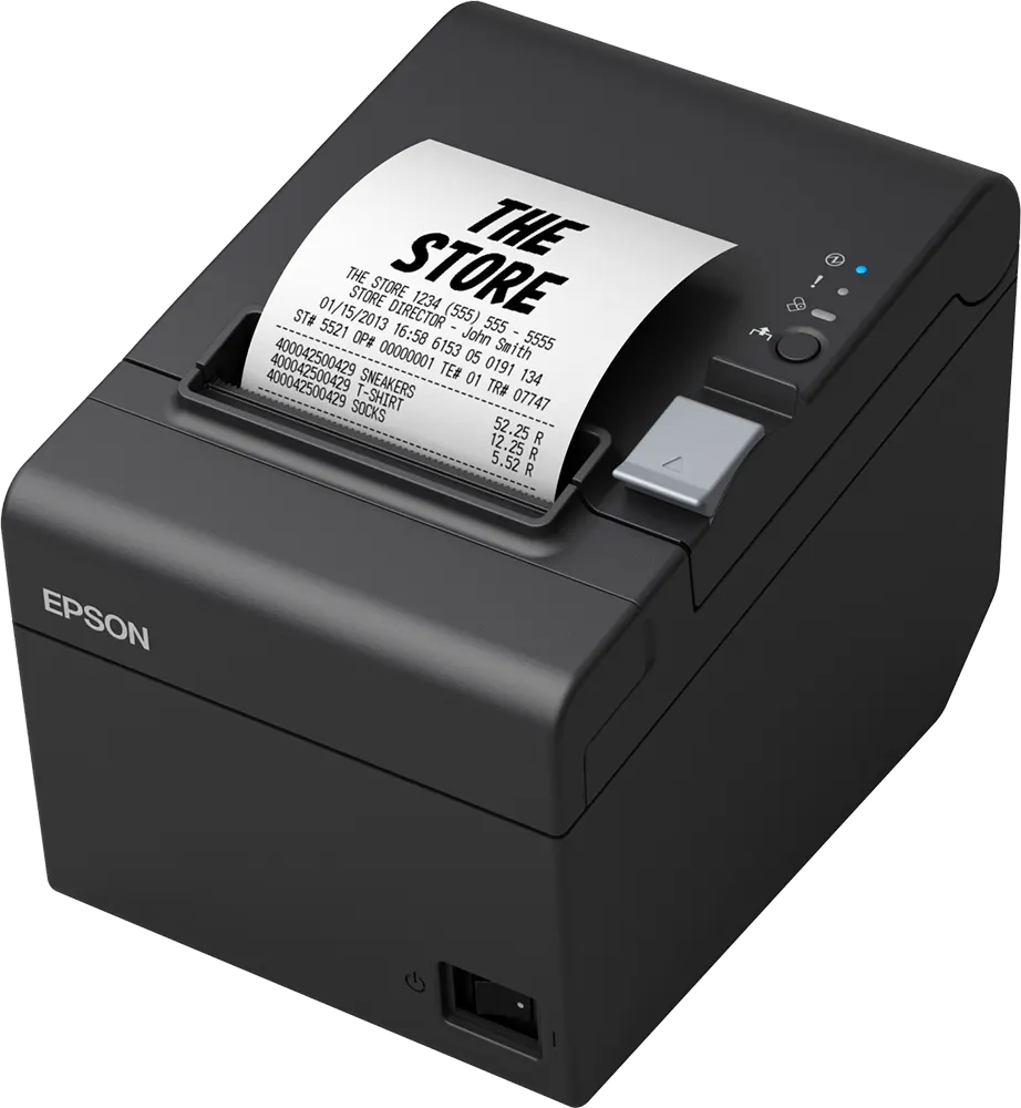 Epson : USB + Ethernet + NES + BT, White, PS, UK  (TM-T20III (012A0)