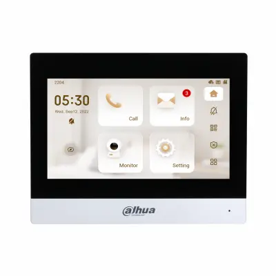 [DHI-VTH8621KMS-WP] IP& Wi-Fi Indoor Monitor    DHI-VTH8621KMS-WP