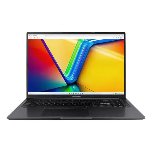 [X1605VA-MB325] لابتوب فيفوبوك X1605VA-MB325 بشاشة فائقة الدقة مقاس 16 بوصة ومعالج كور i9-13900H وذاكرة وصول عشوائي رام 16 جيجابايت ومحرك أقراص إس إس دي سعة 512 جيجابايت وبطاقة رسومات انتل ايريس و بدون ويندوز الإنجليزية/العربية أسود