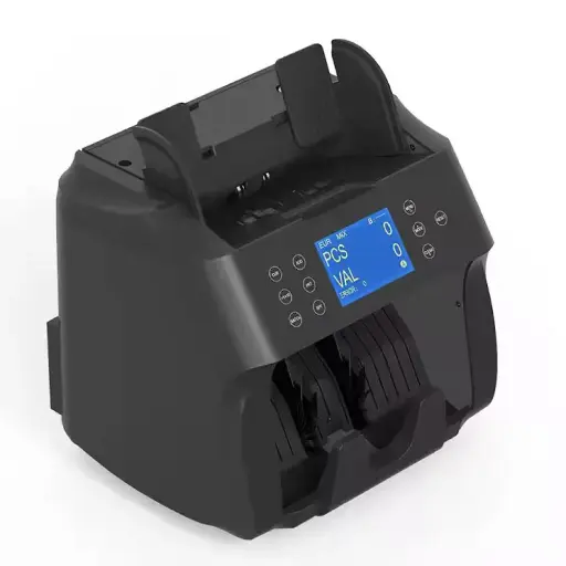 [ST-1330B] جهاز عد نقود ST-1330) Banknote Cash Bill Money Mix Currency Note Value Counter Machine)  SEMTOM 