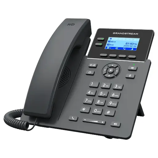 [GRP2602W] Grandstream GRP2602W WiFi 2-Line 4-SIP IP Phone | هاتف جراندستريم IP بخطين و4 حسابات SIP