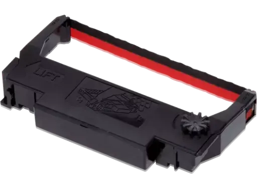 [ERC38BR] EPSON ERC38BR       TM-U210D/U220/U230/300/U300 BLACK/RED MINI FABRIC RIBBON (was 1022344)