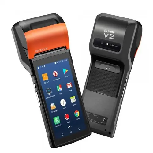 [P06064076] جهاز كاشير متنقل ذكي سونمي SUNMI V2s T5940 POS - 8 جيجابايت       P06064076
