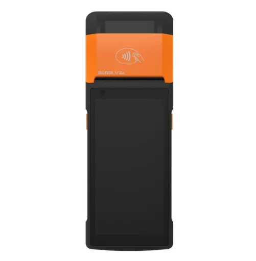 [P06060049] P06060049         SUNMI V2s EN（5.5HD+、MT8766、16G+2G、5M+2M  Camera、2*NanoSIM+MicroSD、EU  4G、NFC、PSAM*2、Scanner、Label Printer、UK Adapter）