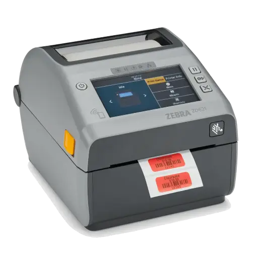 [ZD6A043-30EF00EZ] ZD621T Label Printer - 300 dpi, USB, Ethernet, Serial, BTLE5