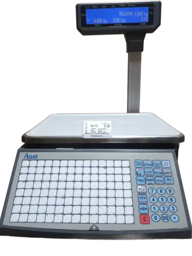 [LS2x] ACLAS LS2X Barcode Label Printing Scale | ميزان باركود إلكتروني بطابعة ملصقات حرارية