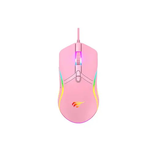 [13775] MS1026W RGB Backlit Gaming Mouse