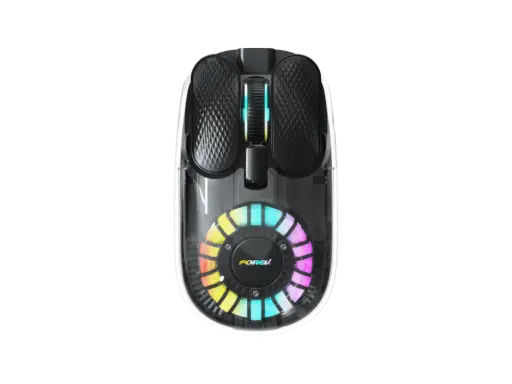 [FVT9] Forev Wired Backlit Mouse With Comforte Grip -  Black  FVT9  