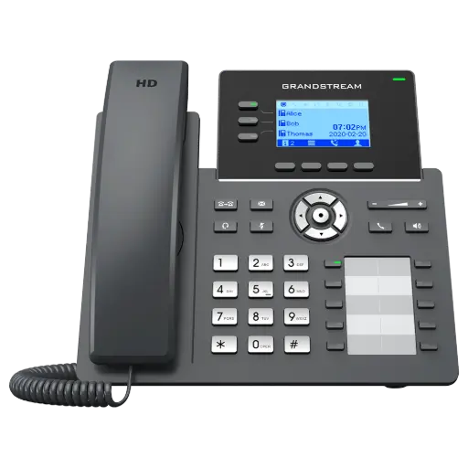 [GRP2604P] Grandstream GRP2604P 3-Line Essential IP Phone | هاتف IP احترافي جراند ستريم GRP2604P بثلاثة خطوط
