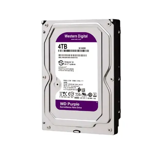 [WD43PURZ] WD40PURX محرك الأقراص الثابت WD Purple Surveillance - 4 تيرابايت